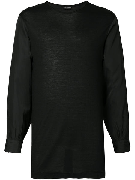 COMME DES GARÇONS Homme Plus tailored sleeves T-shirt