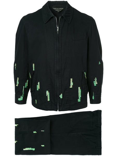 COMME DES GARÇONS Homme Plus paint spot suit