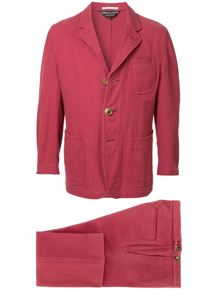 COMME DES GARÇONS Homme Plus two-piece tea towel suit