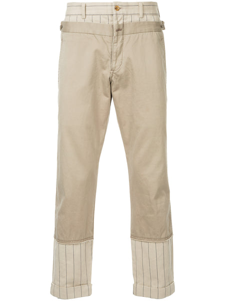 COMME DES GARÇONS Homme Plus layered trousers
