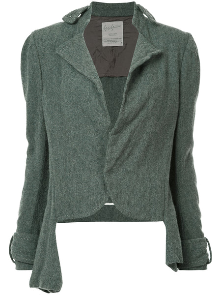 YOHJI YAMAMOTO uneven hem jacket