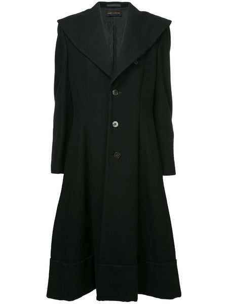 COMME DES GARÇONS oversized collar coat