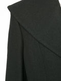 COMME DES GARÇONS oversized collar coat