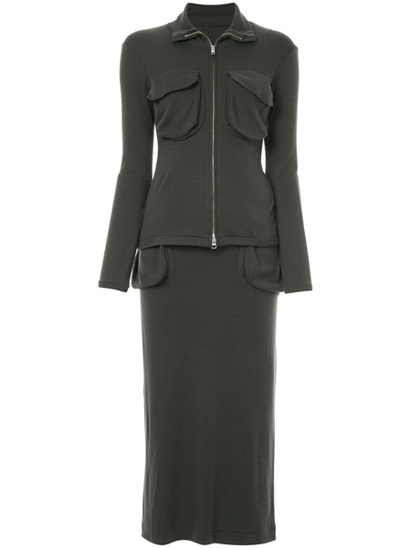 YOHJI YAMAMOTO sporty skirt suit