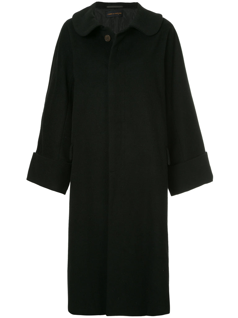 COMME DES GARÇONS Peter Pan-collar oversized coat