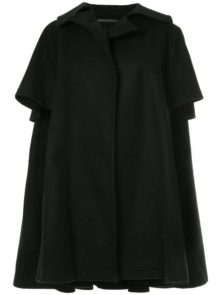 YOHJI YAMAMOTO oversized open-front cape coat