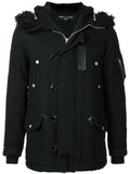 COMME DES GARÇONS Homme detachable hood zipped jacket