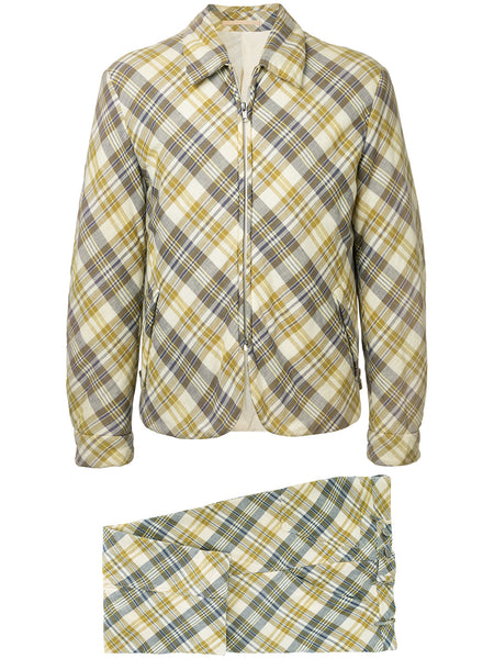 COMME DES GARÇONS Homme Plus plaid two-piece suit