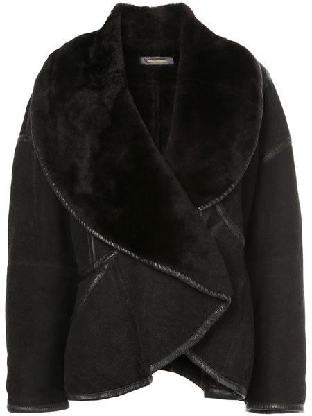 ISSEY MIYAKE oversized short coat