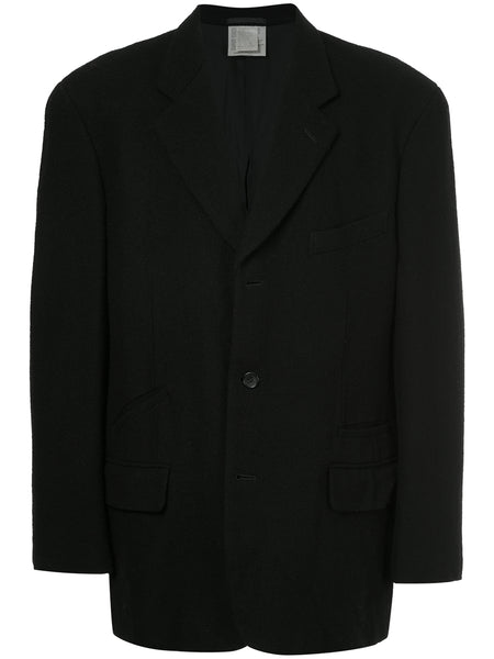 COMME DES GARÇONS padded-shoulder blazer