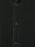 YOHJI YAMAMOTO Pour Homme oversized textured-knit coat