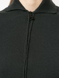 YOHJI YAMAMOTO Knit panel zip up jacket