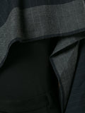 COMME DES GARÇONS pinstripe shawl top