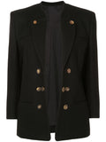 COMME DES GARÇONS double breasted structured jacket