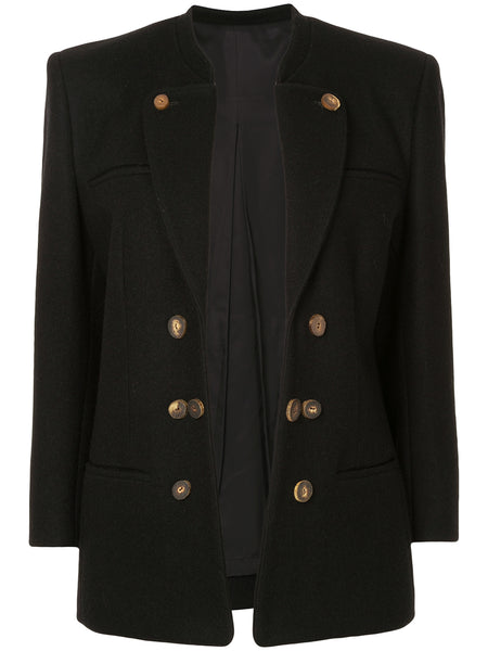COMME DES GARÇONS double breasted structured jacket
