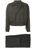 ISSEY MIYAKE worker two-piece suit
