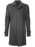 COMME DES GARÇONS Homme Plus stitch-detail single-breasted coat