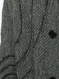 COMME DES GARÇONS Homme Plus stitch-detail single-breasted coat