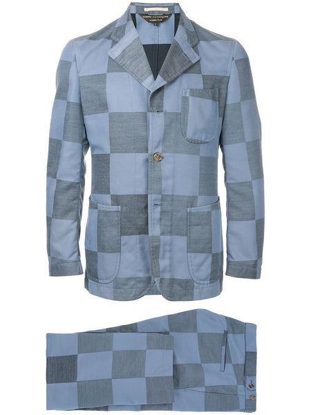COMME DES GARÇONS Homme Plus checked two-piece suit