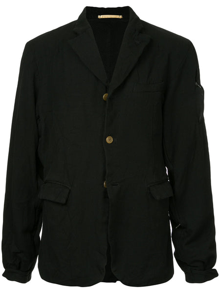 COMME DES GARÇONS Homme Plus contrast buttons blazer