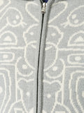 WALTER VAN BEIRENDONCK patterned zip-up hoodie