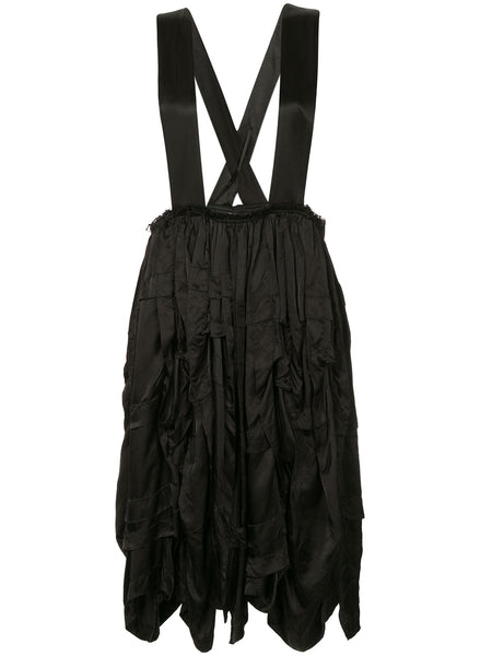 COMME DES GARÇONS pleated pinafore