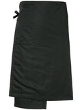 YOHJI YAMAMOTO quilt lined wrap skirt