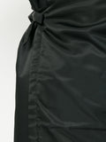 YOHJI YAMAMOTO quilt lined wrap skirt