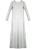 YOHJI YAMAMOTO sheer striped dress