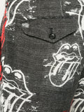 COMME DES GARÇONS Rolling Stones print suit