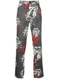 COMME DES GARÇONS Rolling Stones print suit