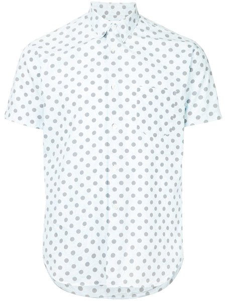 COMME DES GARÇONS SHIRT paisley polka dot shirt