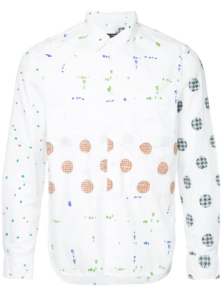 COMME DES GARÇONS Homme Plus dot print shirt