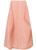COMME DES GARÇONS puffy textured pink skirt
