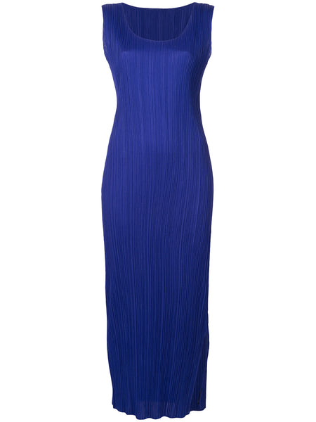 ISSEY MIYAKE pleated midi dress