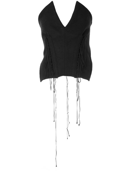YOHJI YAMAMOTO corset bustier top