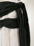 COMME DES GARÇONS TAO sheer pleated skirt