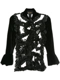COMME DES GARÇONS ruffle dissected jacket