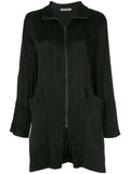 ISSEY MIYAKE pleated long jacket