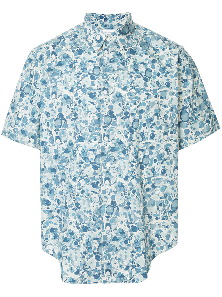 COMME DES GARÇONS SHIRT abstract print shortsleeved shirt