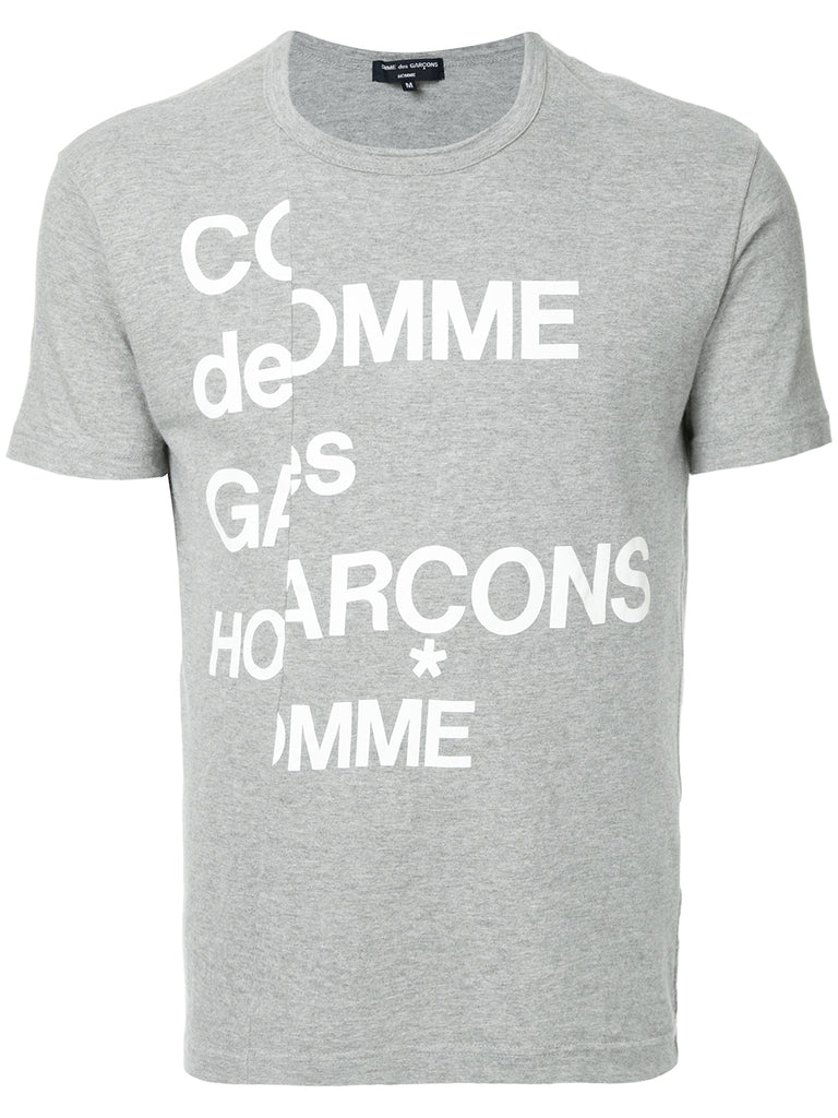 COMME DES GARÇONS Homme split logo T-shirt