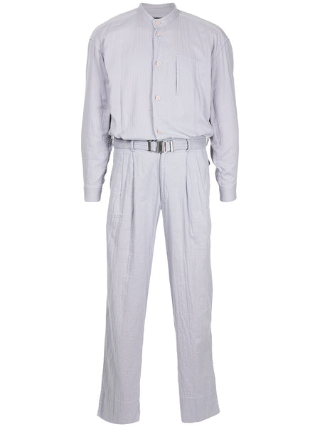 ISSEY MIYAKE longsleeved belted jumpsuit