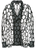 COMME DES GARÇONS Homme Plus netted jacket