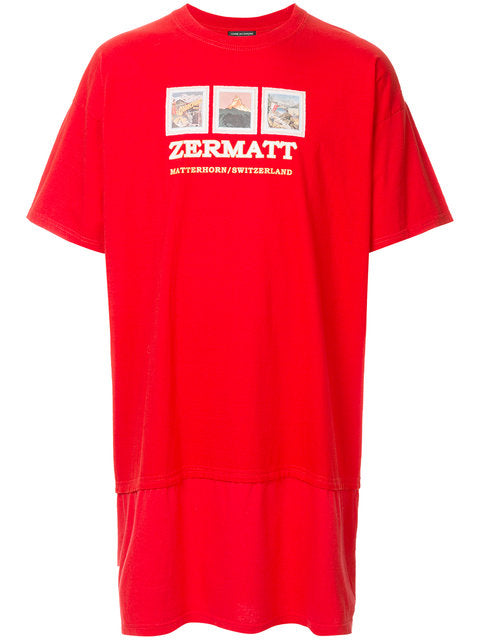 COMME DES GARÇONS Homme Plus Zermatt logo T-shirt