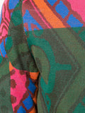 COMME DES GARÇONS Homme Plus patterned colour block jumper