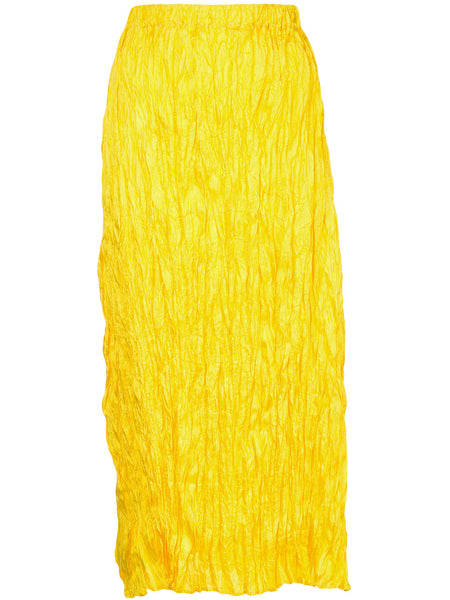ISSEY MIYAKE crease pleated skirt