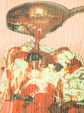 ISSEY MIYAKE sundae print pleated T-shirt