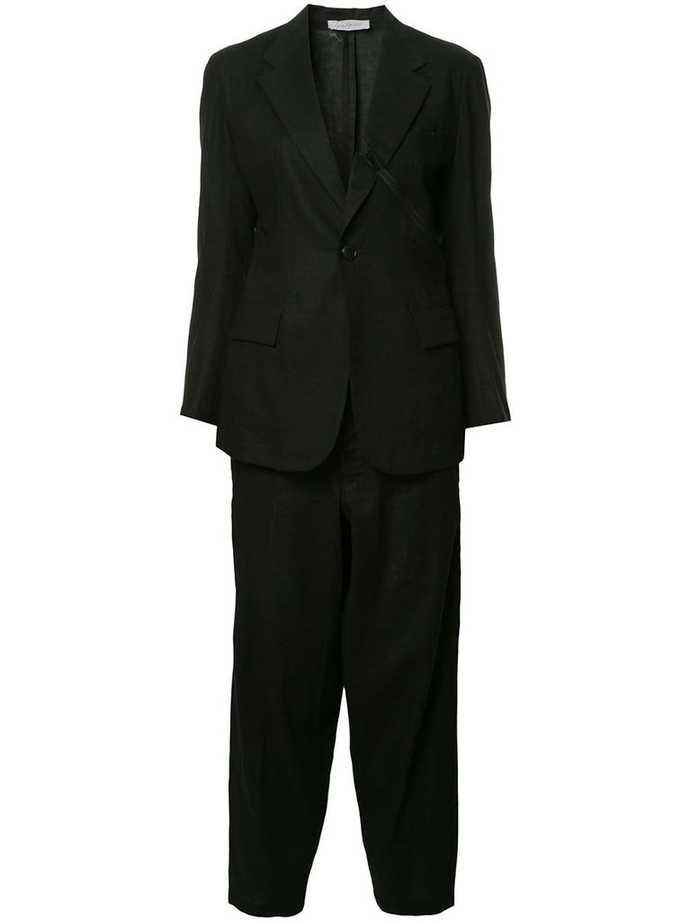 YOHJI YAMAMOTO two-piece zipper suit