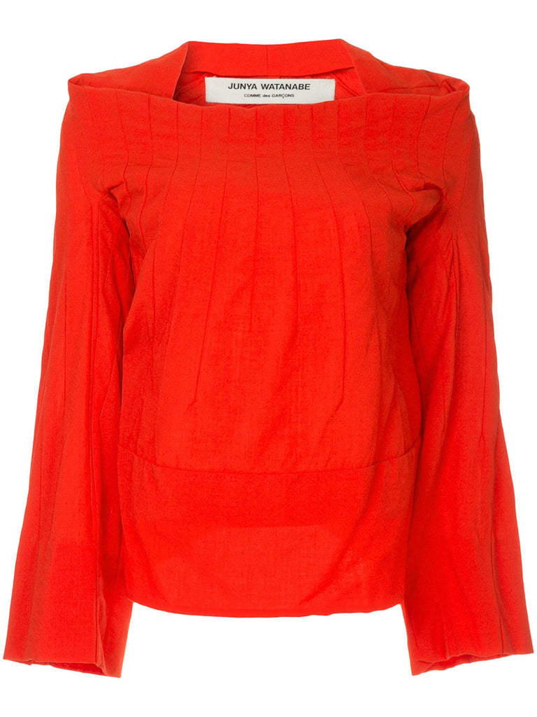 JUNYA WATANABE COMME DES GARÇONS long-sleeve wide neck sweater