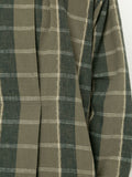 ISSEY MIYAKE concealed fastening flannel jacket
